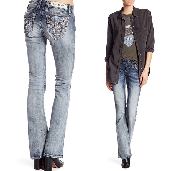 Rock Revival Denim - Rock Revival Betty Boot cut Jeans Size 27